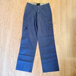 G Star Raw Navy MA-1 Cargo Fatigue Regular Straight Leg Pants Trousers 30 x 33